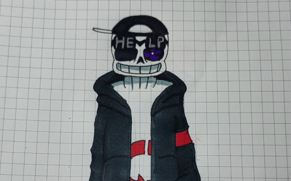 无偿接稿第3次,粉丝自设的fresh!sans上色