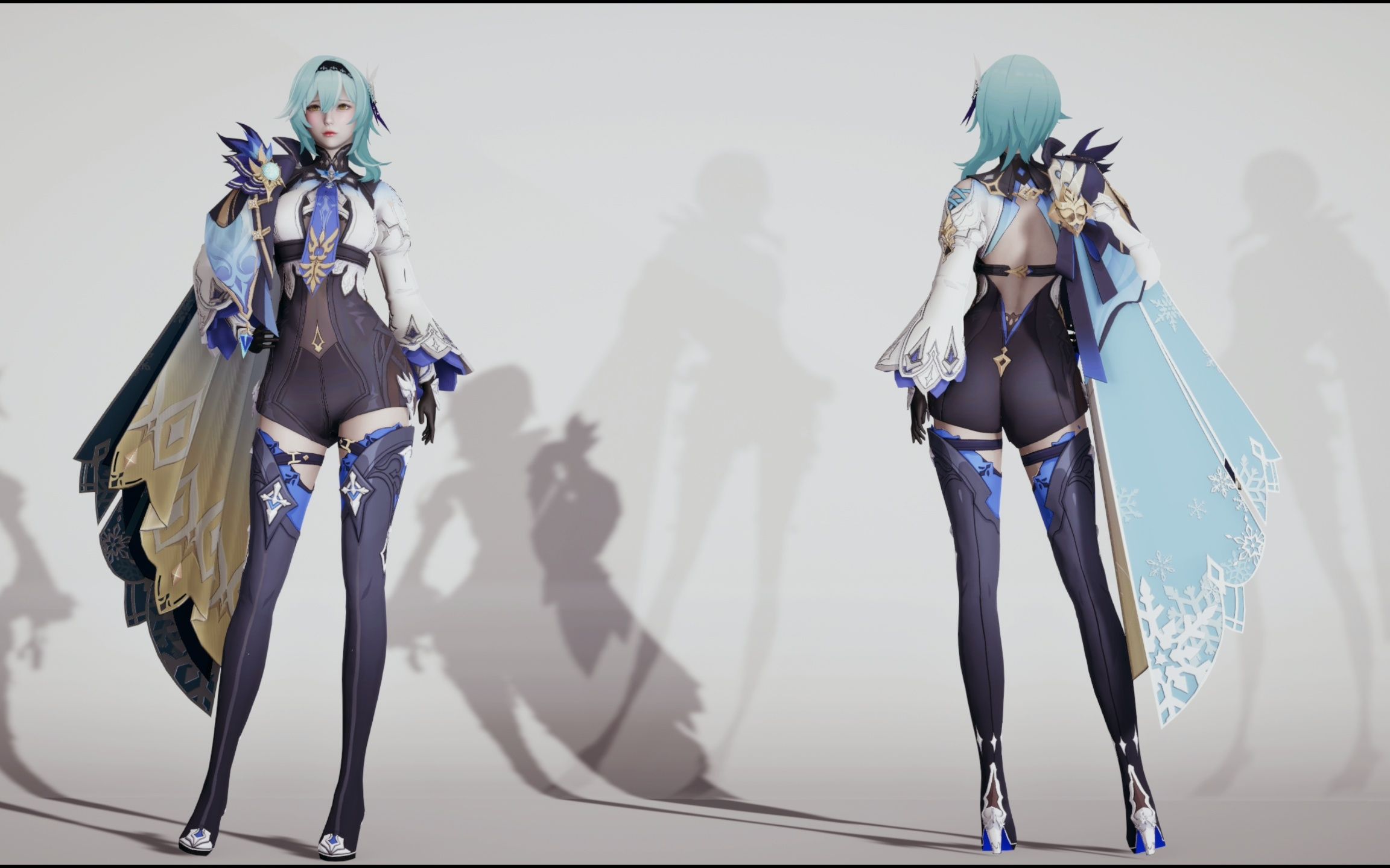 【hs2】【ai少女】原神角色展示【杨过推荐】