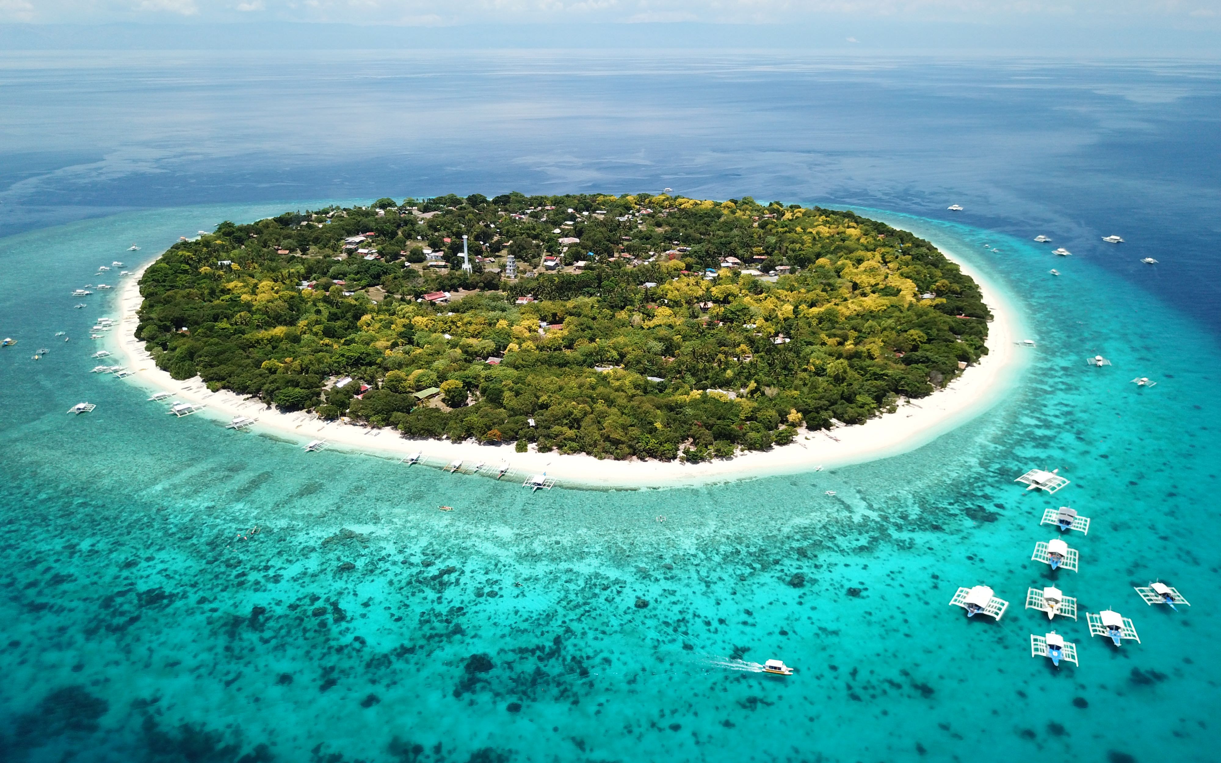 balicasag island岛航拍