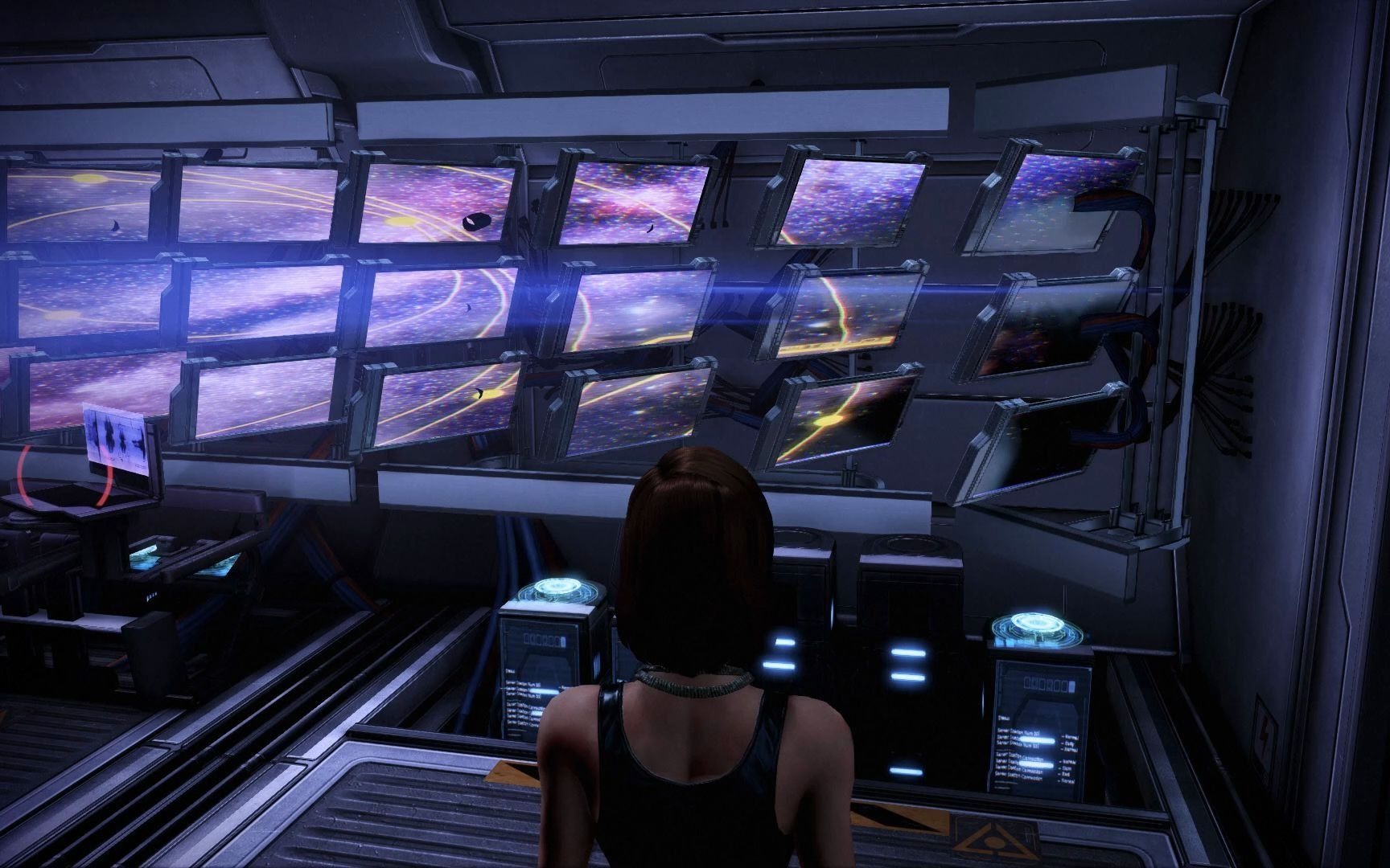 【质量效应】阿莎丽人尖端科技360无死角旋转大屏