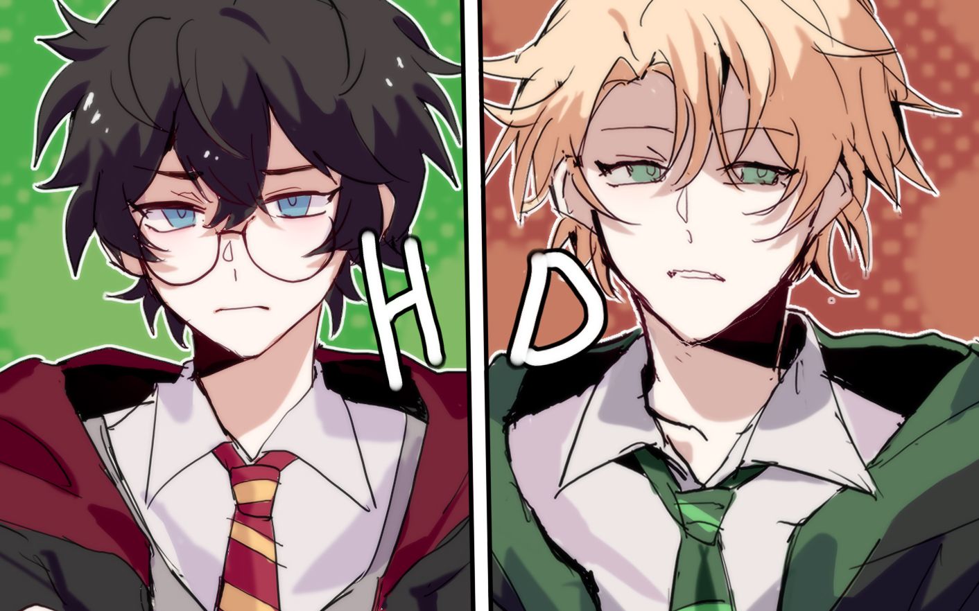 【hp德哈德/手书】villain【hp/德哈手书】bang bang