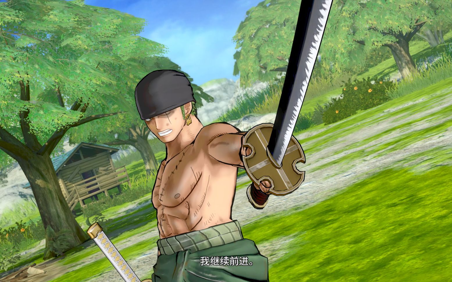 海贼王:头巾索隆对战藤虎