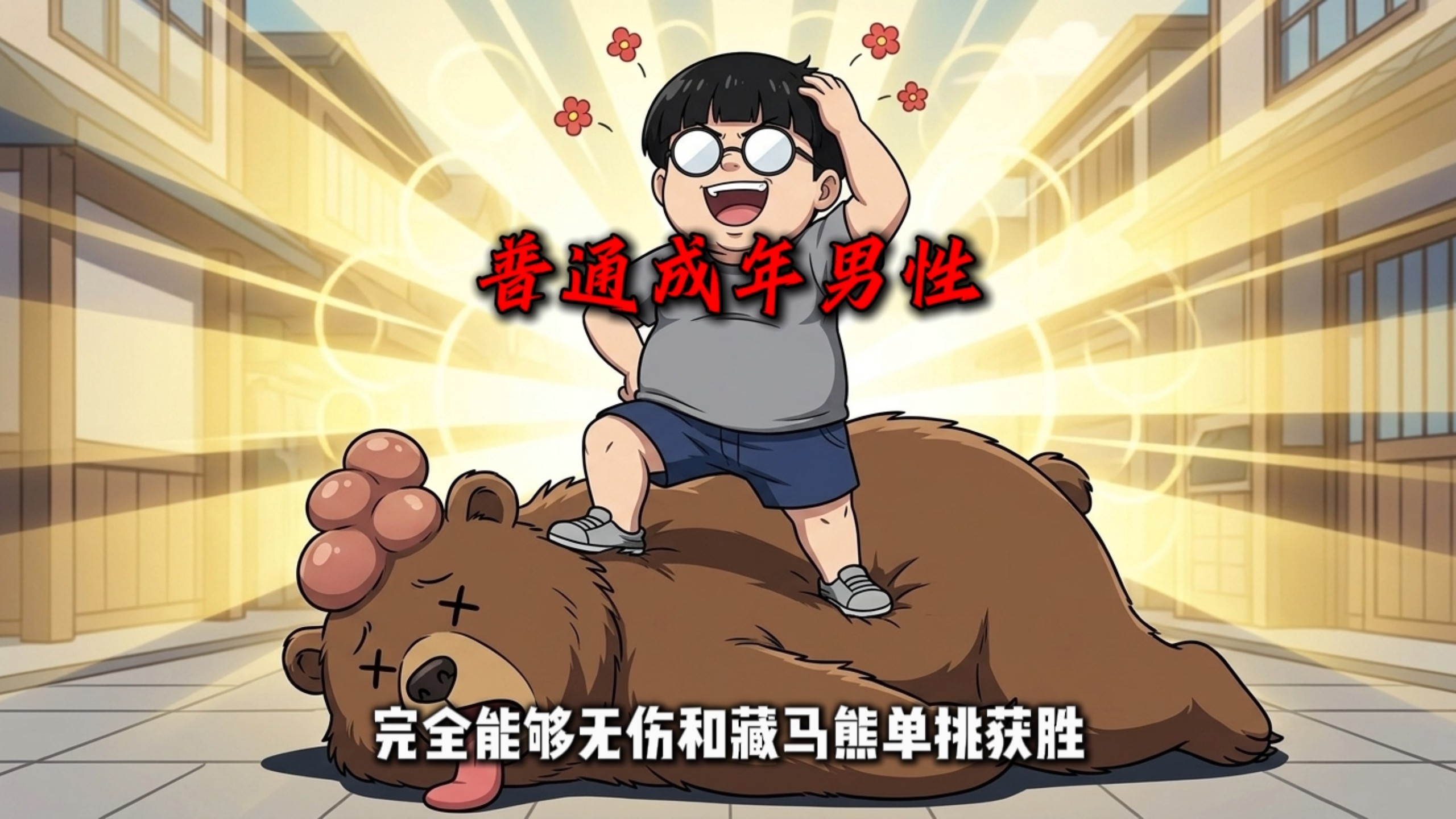 今日体验:嘉豪哥的日常之愤怒的普通人...#嘉豪 #人生副本 #肌肉男