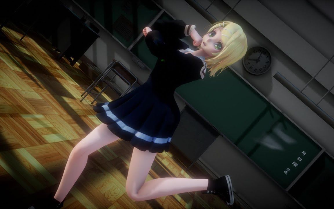 【mmd】ロストワンの号哭/neru × 锁那 × rin【搬运】_哔哩哔哩 (゜