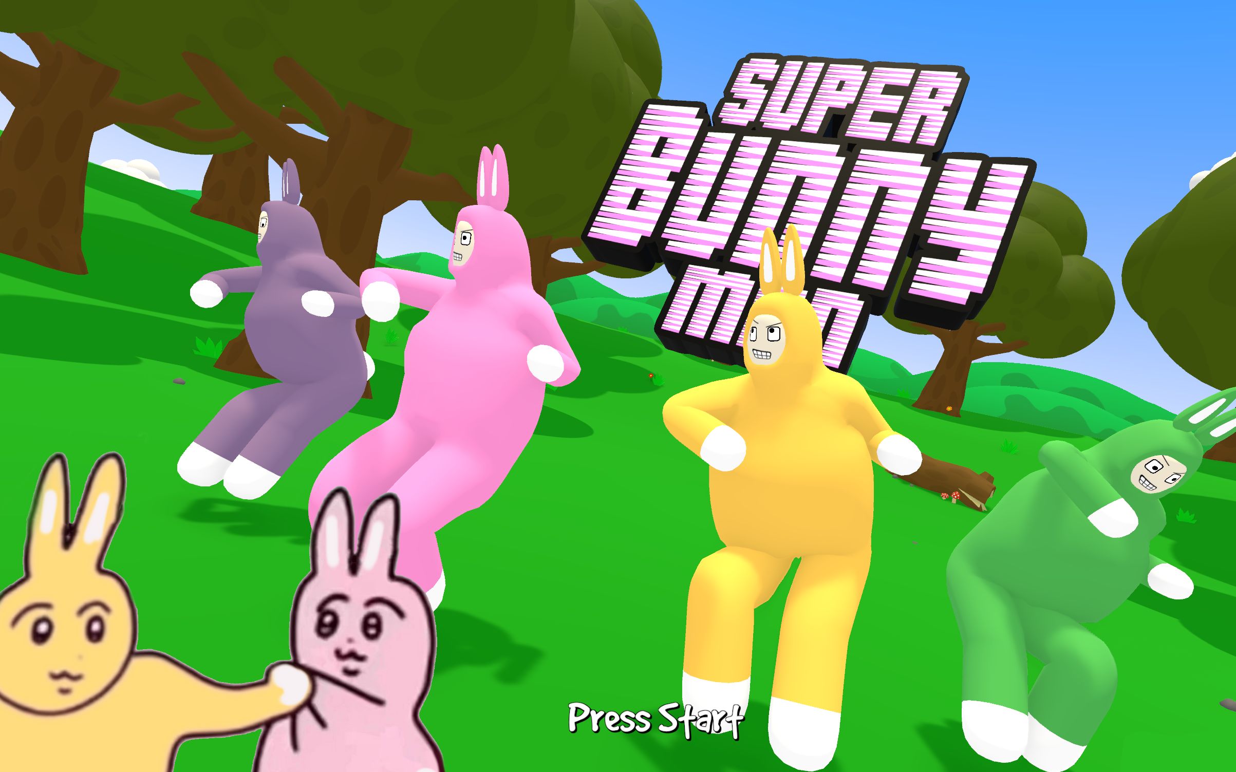 友谊升华【超级兔子人】