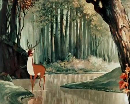 【苏联动画】鹿与狼 The deer and the wolf 1950哔哩哔哩bilibili