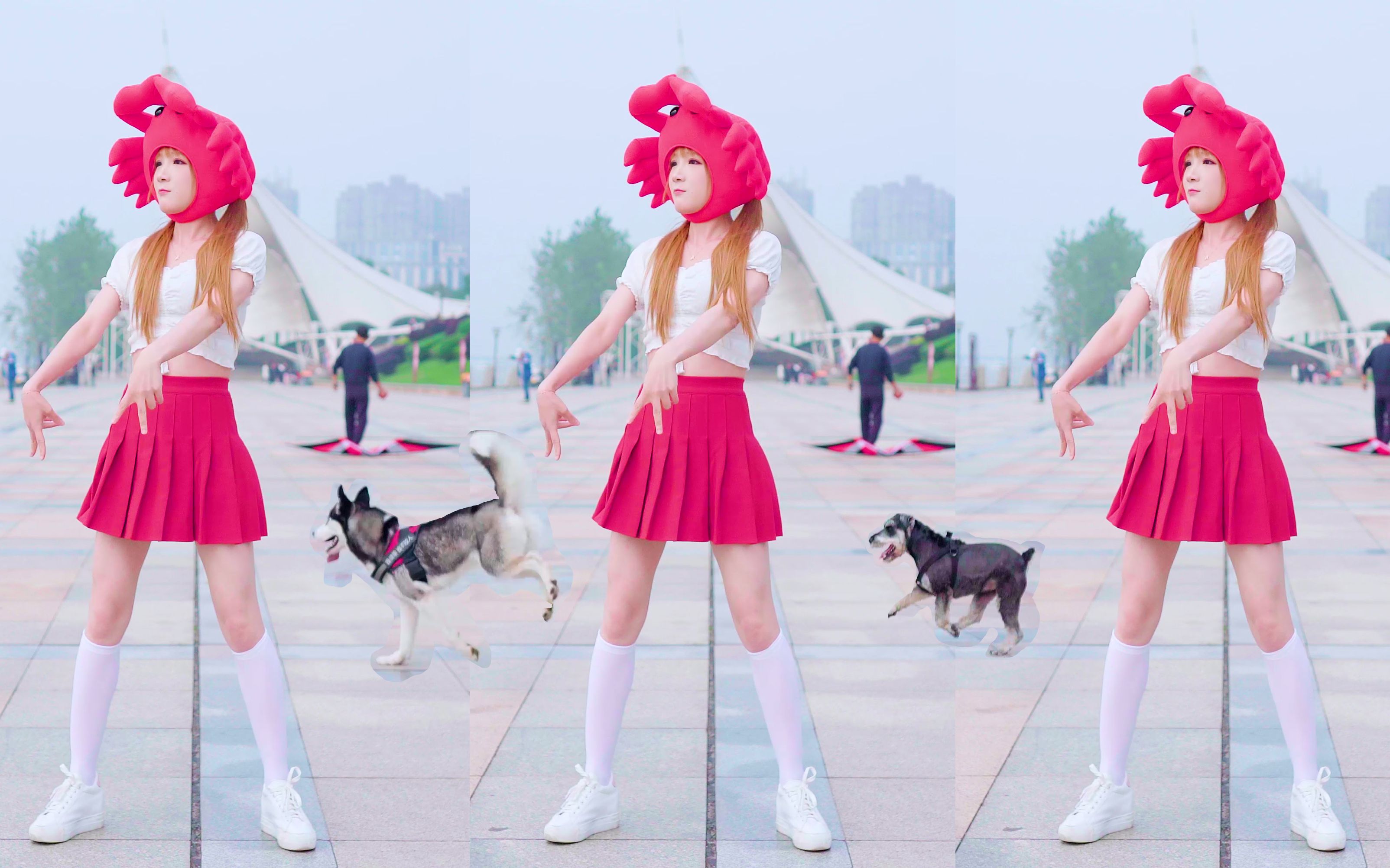 活动作品广场尬舞02泰国魔性螃蟹舞02