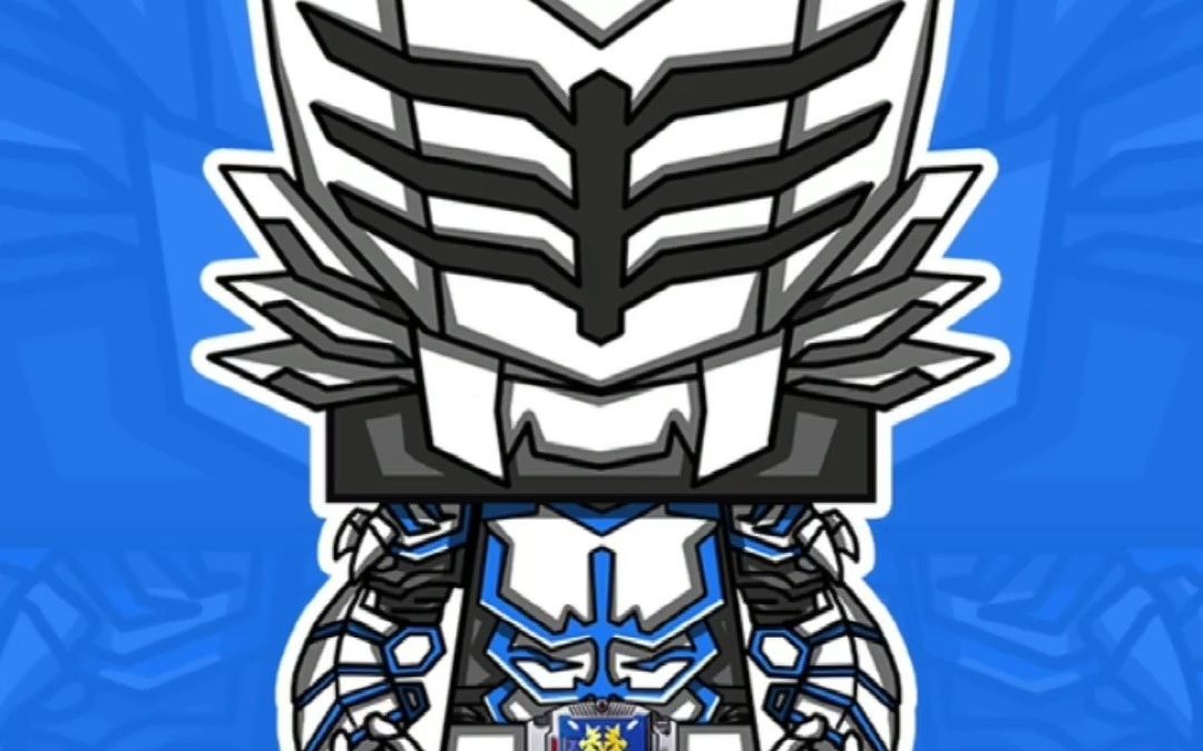 假面骑士龙骑大牙纸模壁纸_哔哩哔哩_bilibili
