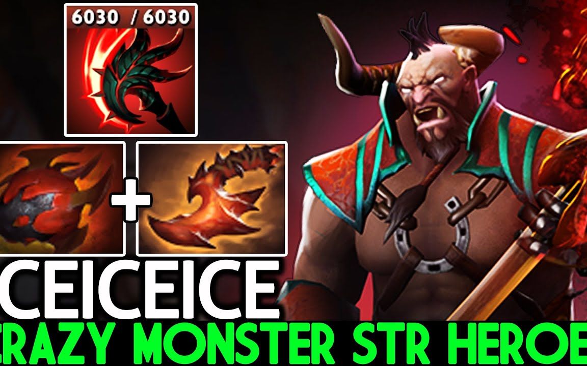 【dota2】力量跳刀 龙芯 三冰这个6000血的半人马谁顶得住啊!