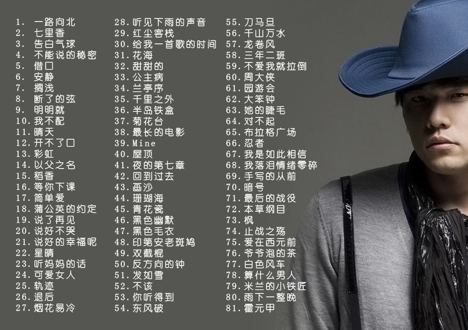 周杰伦歌曲串烧(周杰伦歌曲串烧歌词)