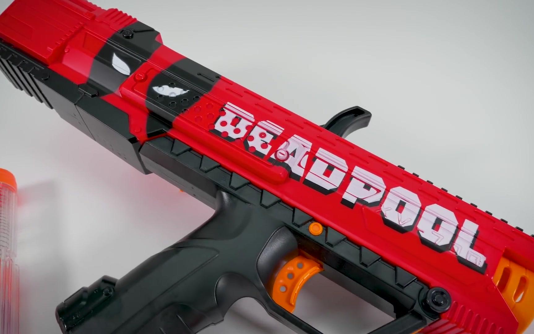 【评测】nerf rival 死侍配色 阿波罗发射器