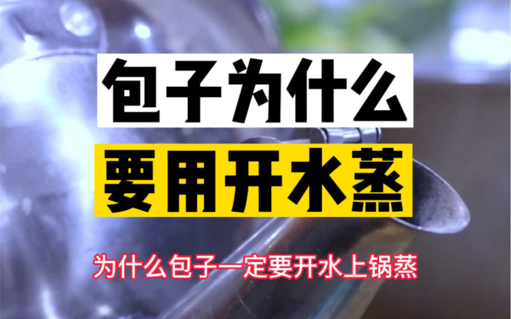 包子为什么要用开水上锅蒸? 速冻包子的做法#渝多福速冻生胚包子技术#渝多福速冻包子批发#渝多福速冻包子实体店培训哔哩哔哩bilibili