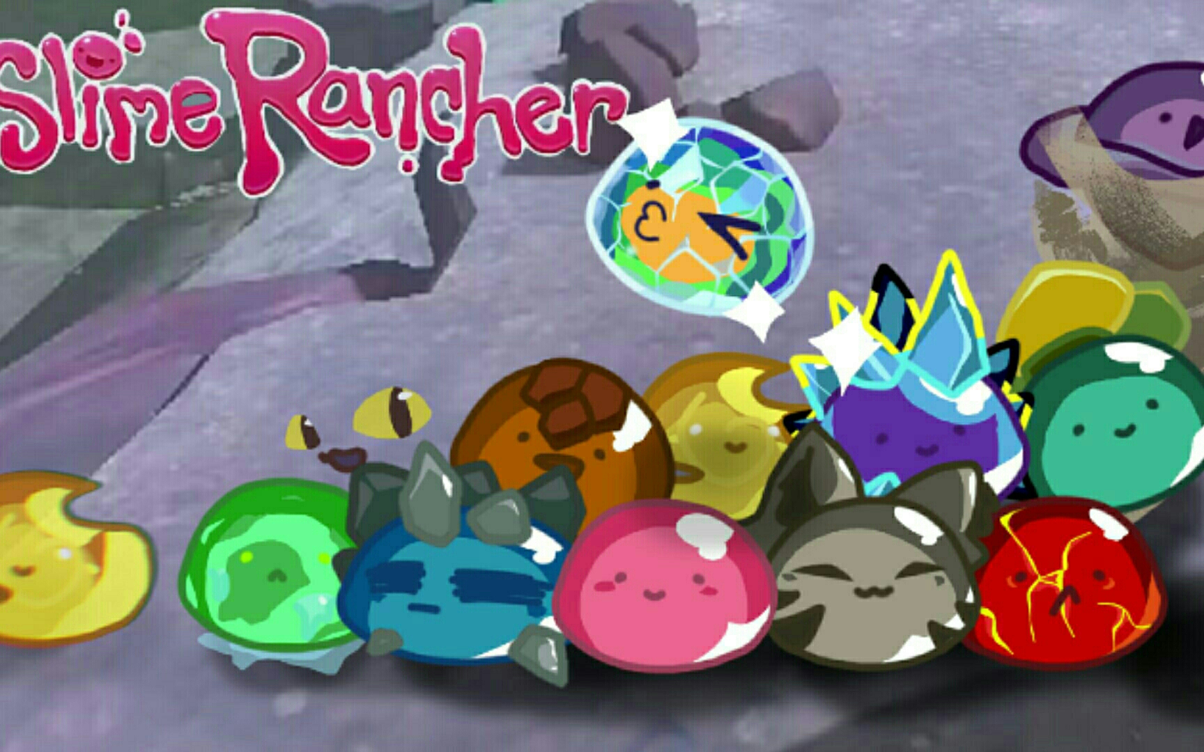 [绘画过程]史莱姆牧场