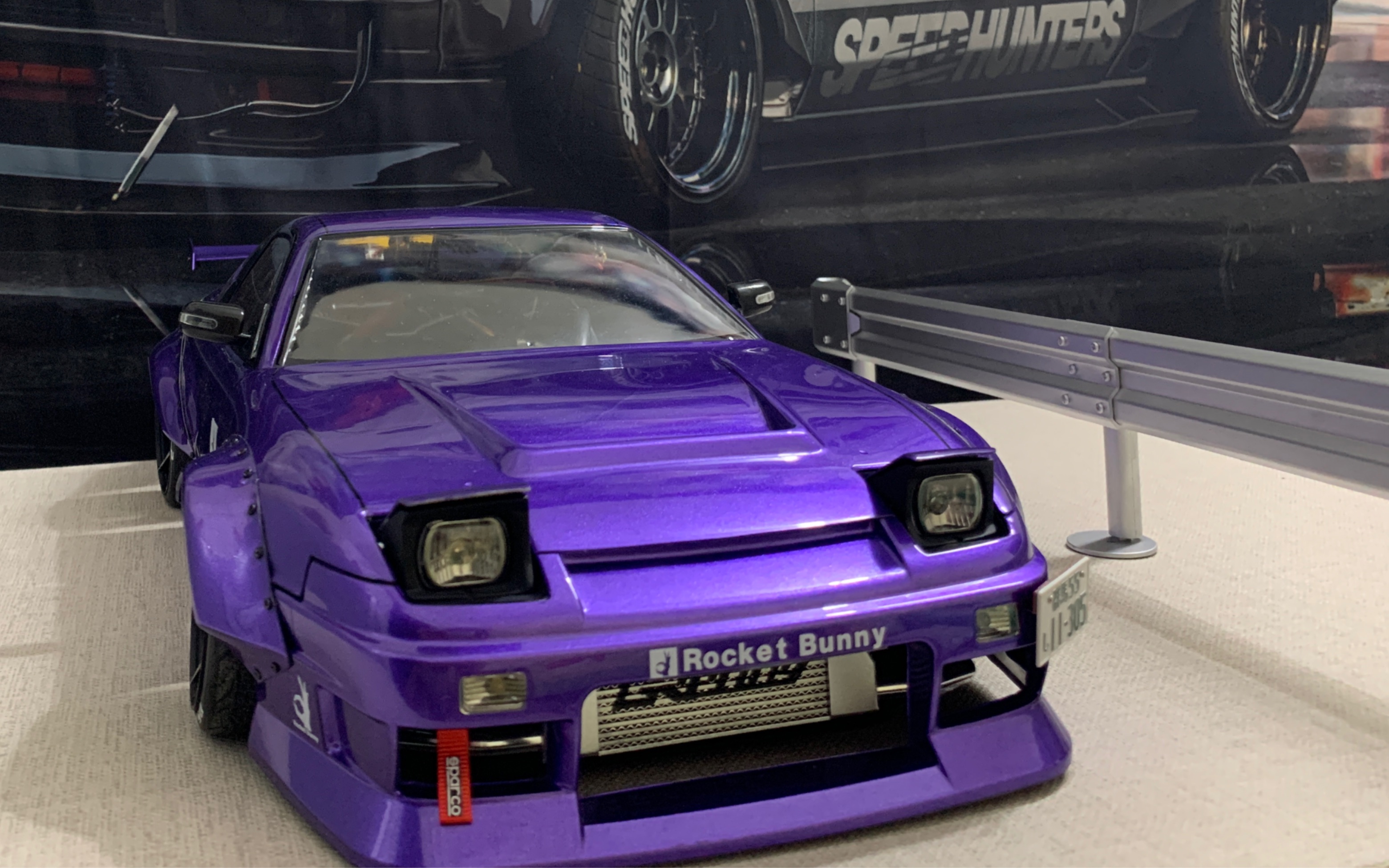 1/10车壳 rc漂移车壳 180sx翻灯联动灯组_哔哩哔哩_bilibili