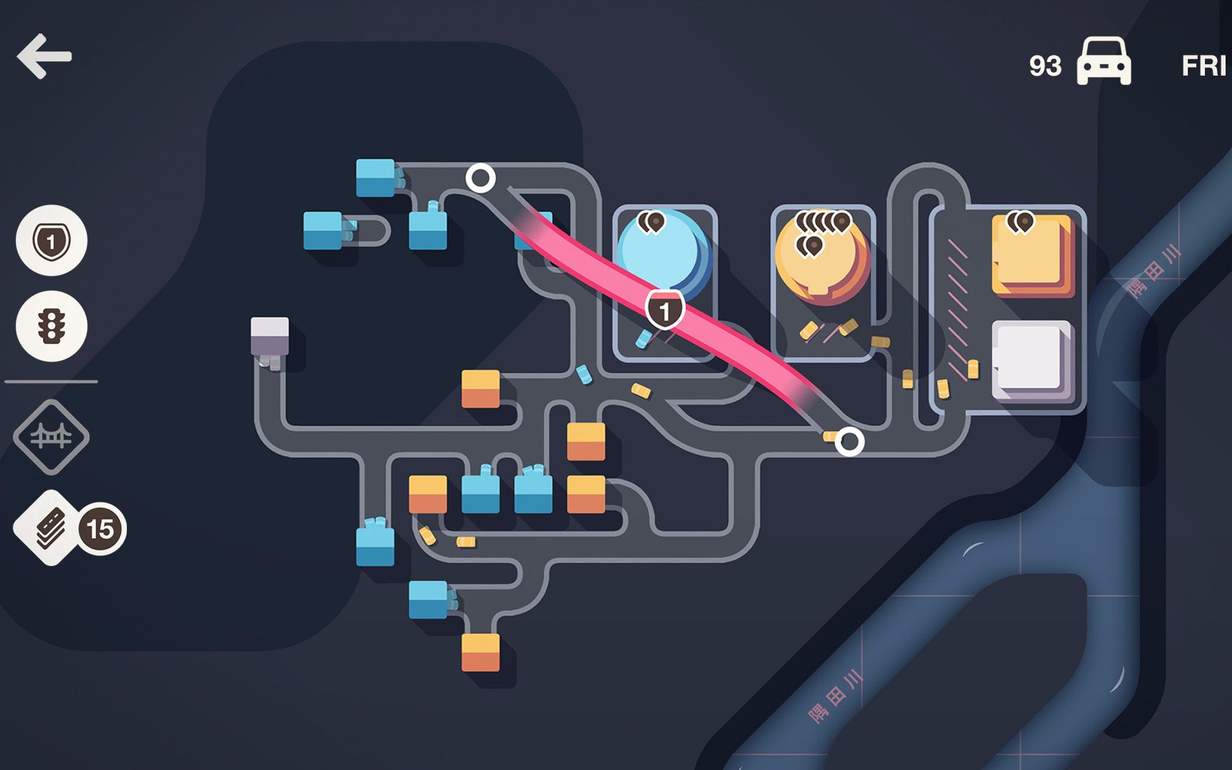 《迷你地铁》mini metro