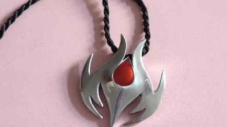 战斗王ex 火焰晶石自制吊坠_哔哩哔哩_bilibili