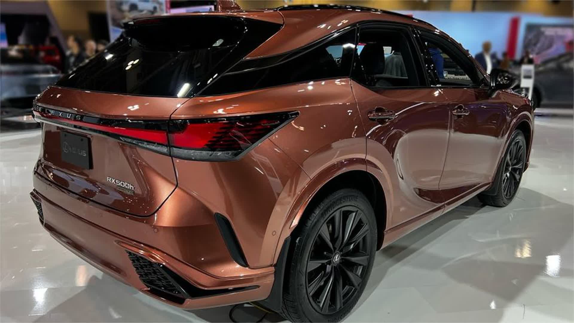 2024款雷克萨斯rx500h 沉浸式体验外观和内饰