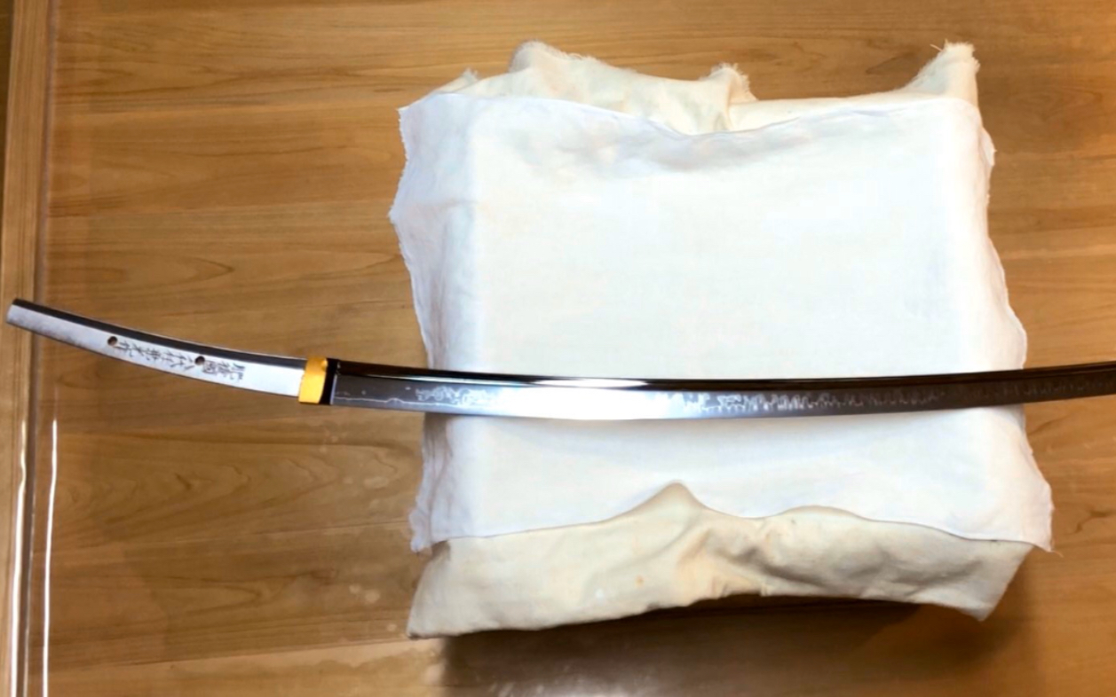 日本肥后国八代住刀匠木村兼光作品欣赏 山鸟毛写物_哔哩哔哩 (゜-゜)