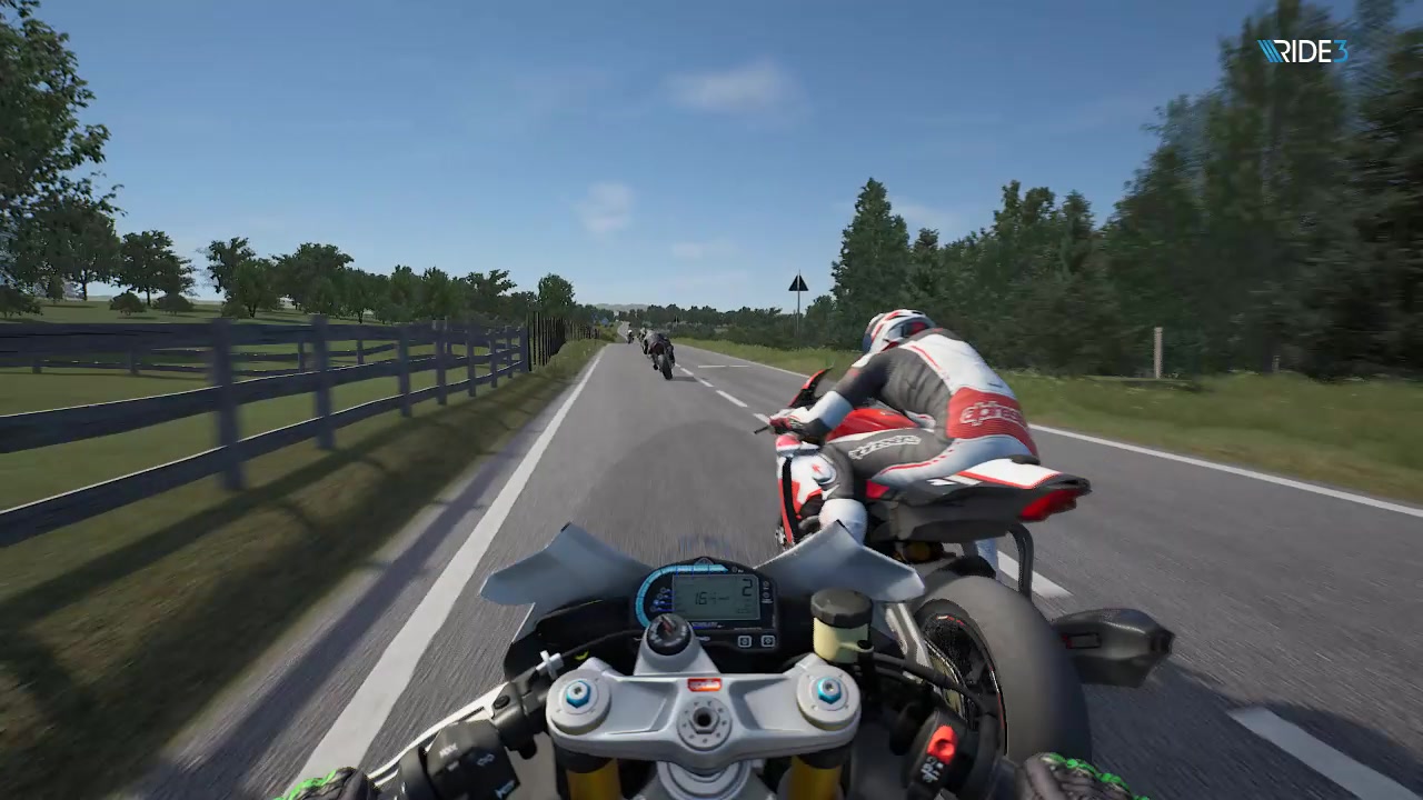 极速骑行3  无头盔视角 看的更清楚些