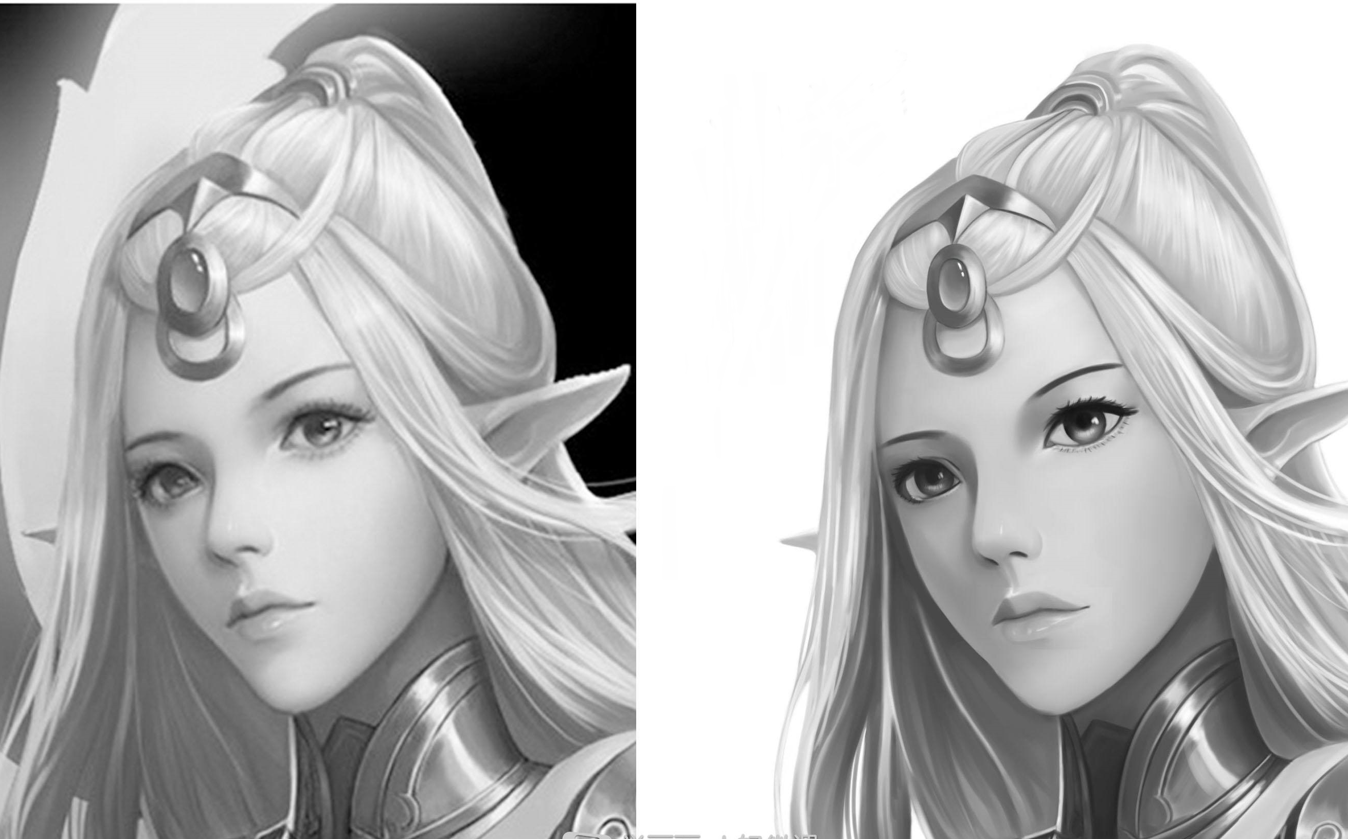 3dmax古风女性角色头部建模详讲五官结构比例布线