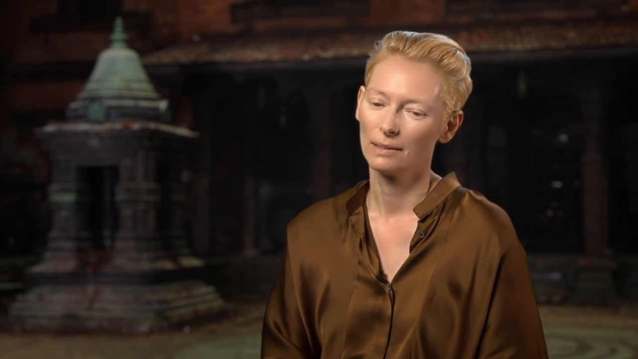 "古一"tilda swinton 谈电影奇异博士片场的幕后已经对角色的理解