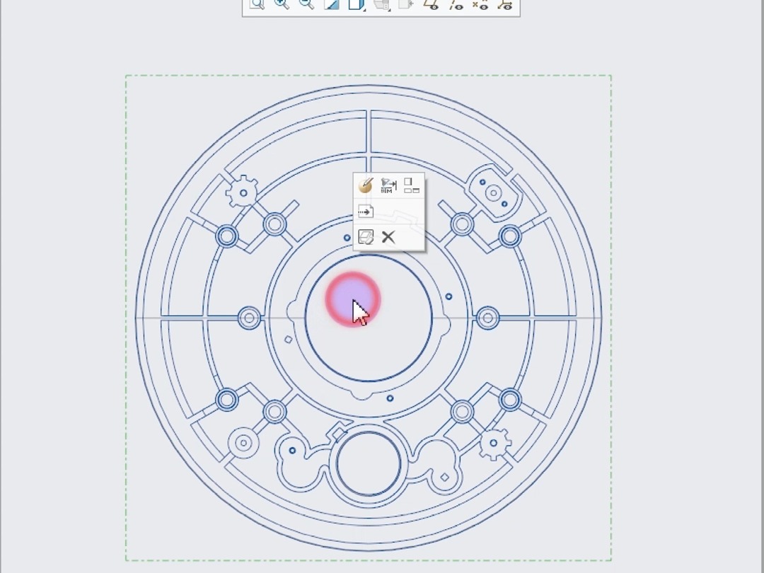 Creo/proe工程图线框显示,结构设计,产品设计,creo教程,proe教程,creo在线教学,一加一教育,迟暮老师哔哩哔哩bilibili