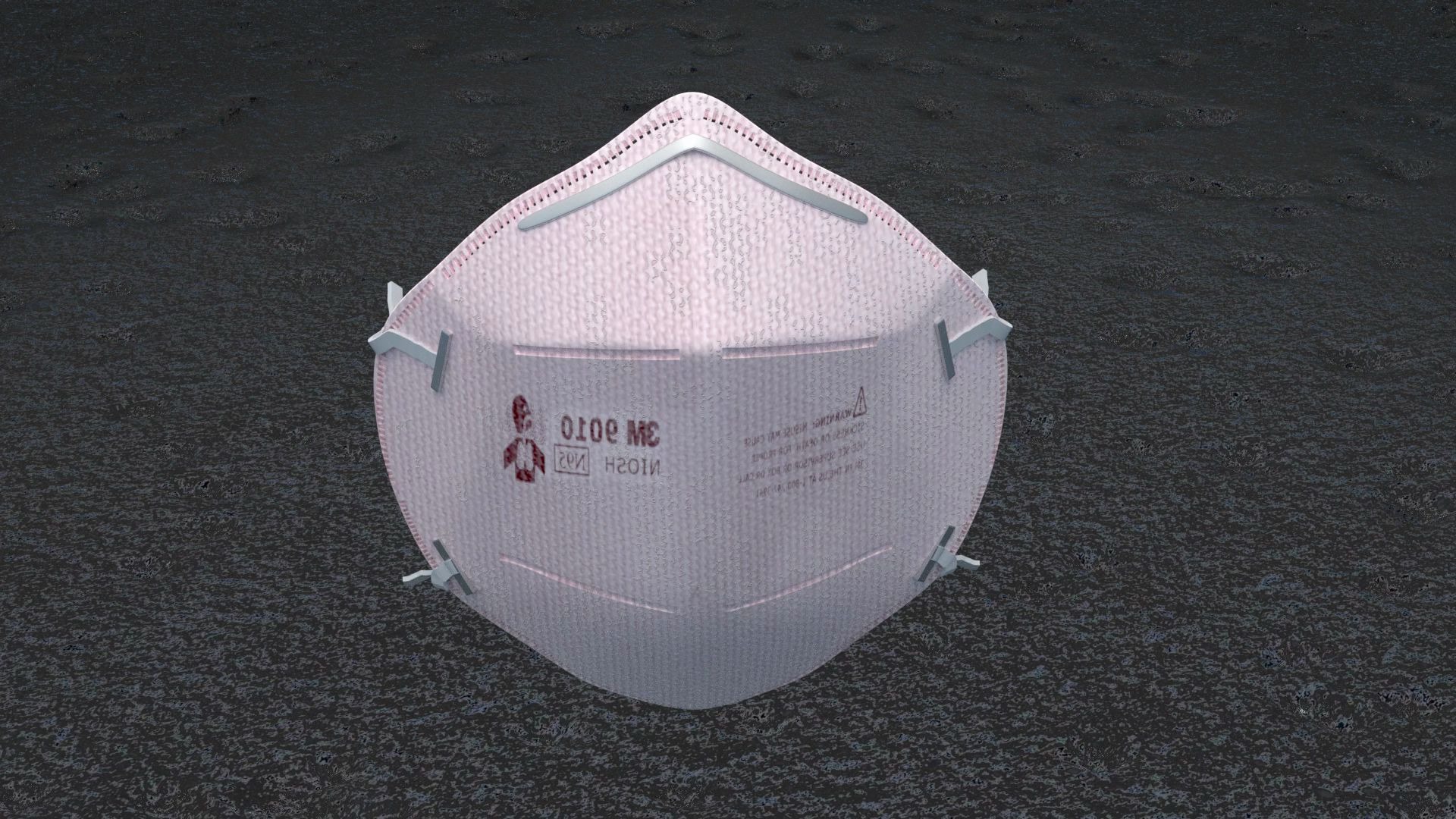 口罩3d模型 参上!出门有风险罩口需谨慎