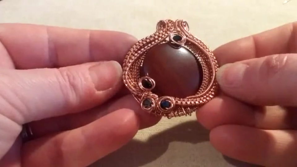 【搬运】金属丝绕线饰物