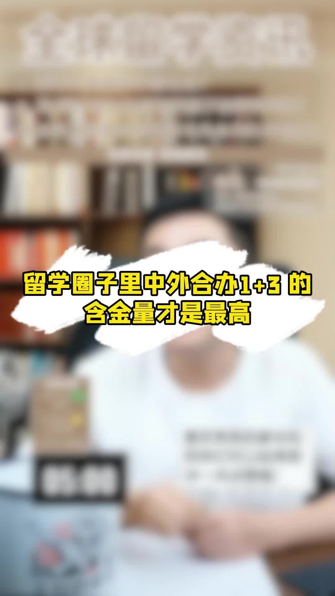 含金量最高的中外合办项目是哪类?哔哩哔哩bilibili