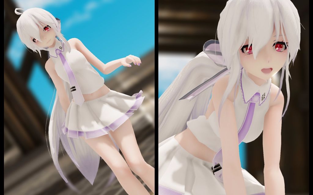 【弱音/mmd】公式服的魅力☆【pop stars】_哔哩哔哩_bilibili