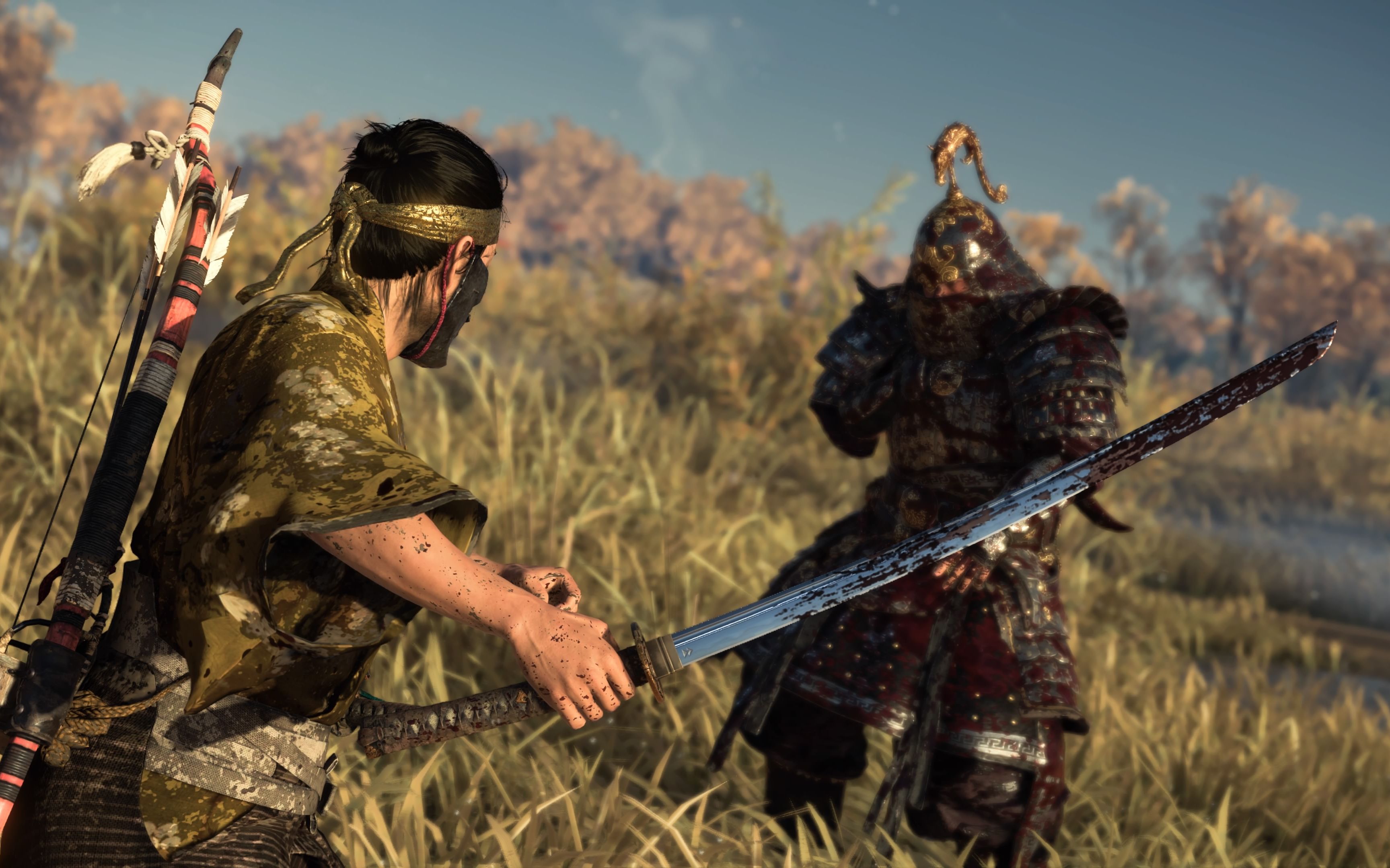 《对马岛之魂》玩后感视频部分:看风景和正面对决_哔哩哔哩_bilibili