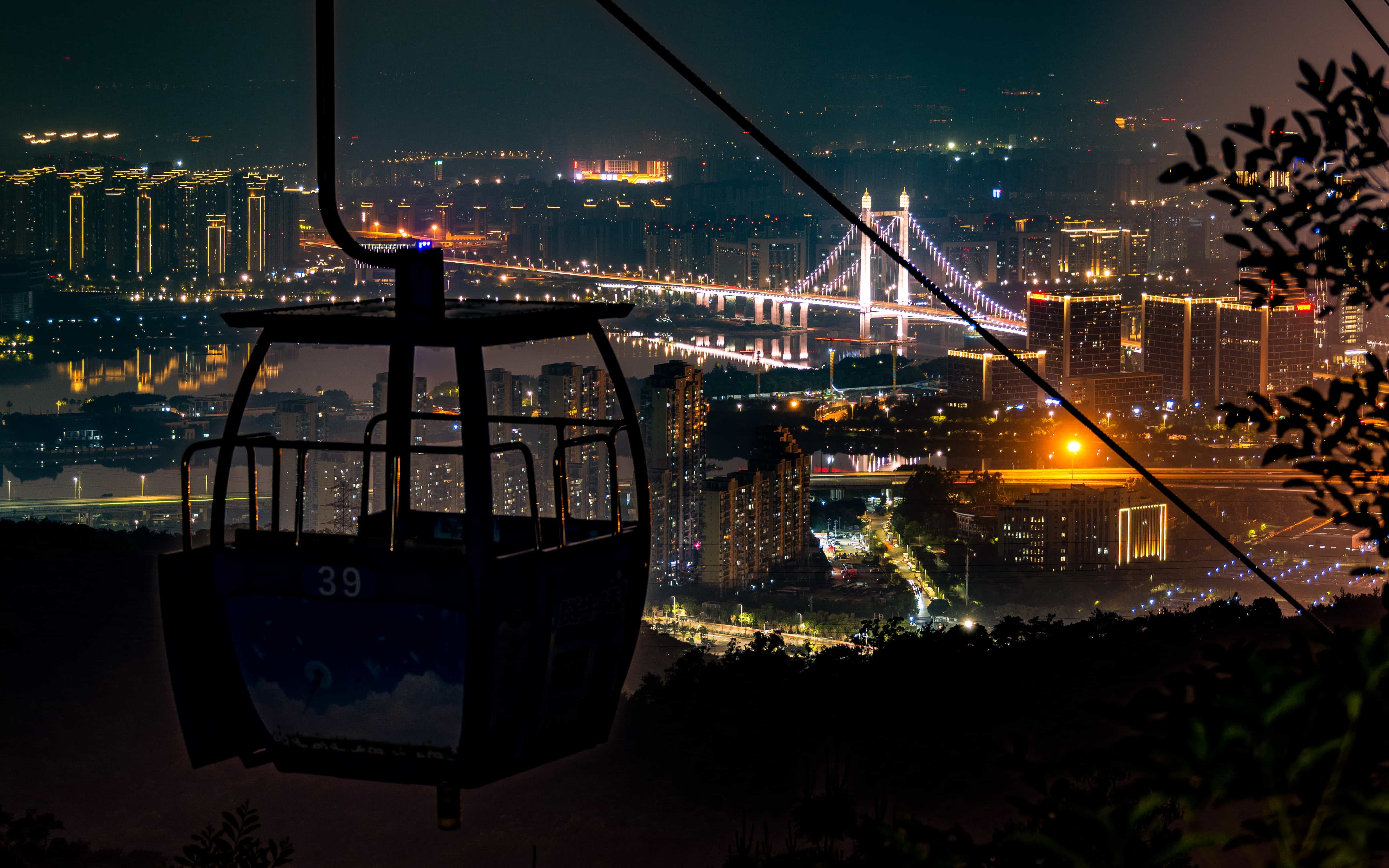 4k | 鼓山夜景 | 尼康z50 18-140_哔哩哔哩_bilibili