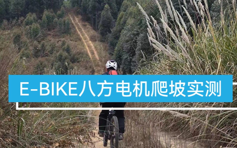 EBIKE 八方电机 爬坡实测,买或不买一看便知,爽不爽你说了算!哔哩哔哩bilibili