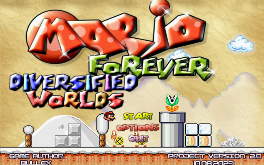 [图]Mario Forever Diversified Worlds Completed Video