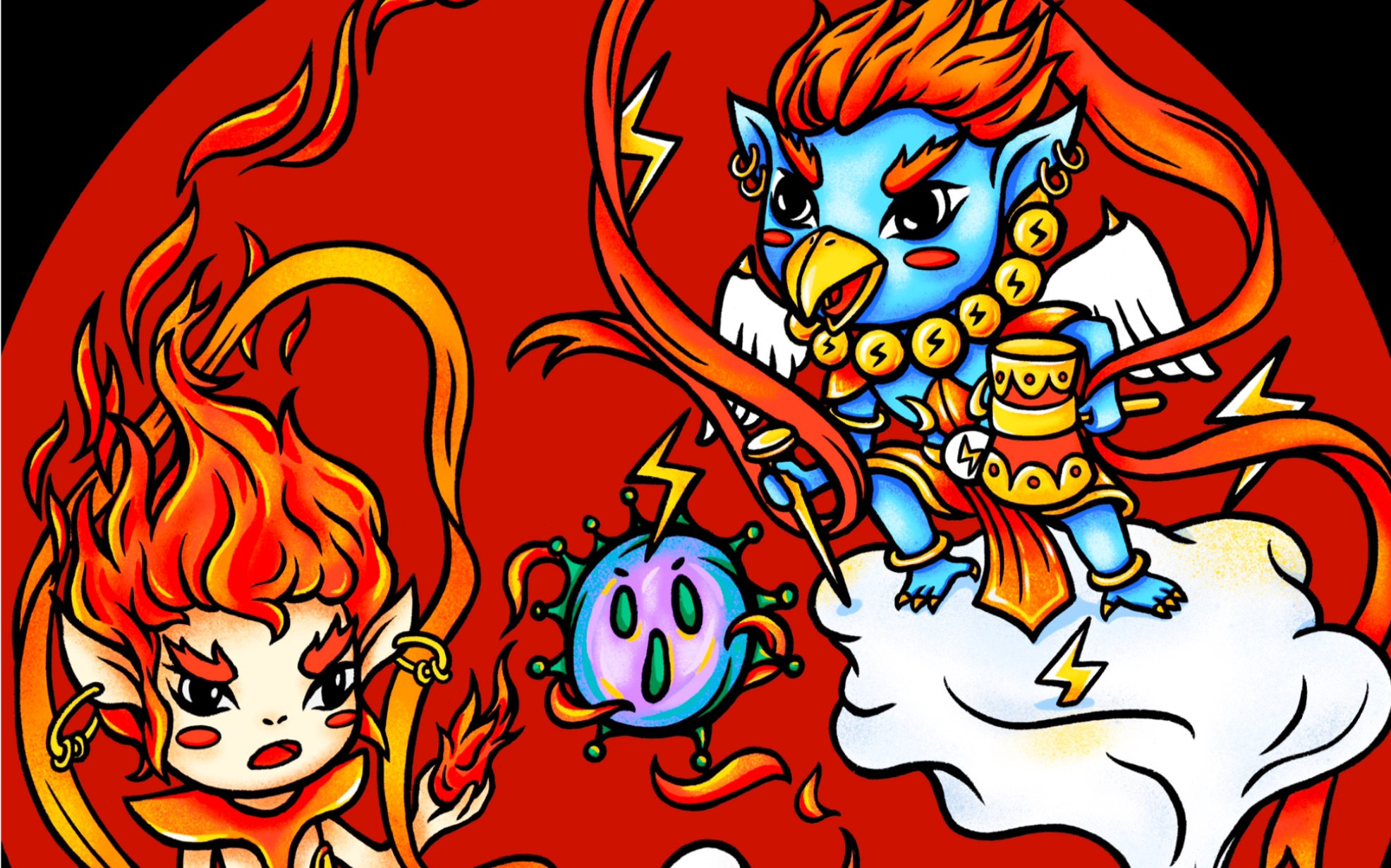 雷火双神灭新冠!tag #bilibili新星计划# #抗击疫情 从我做起