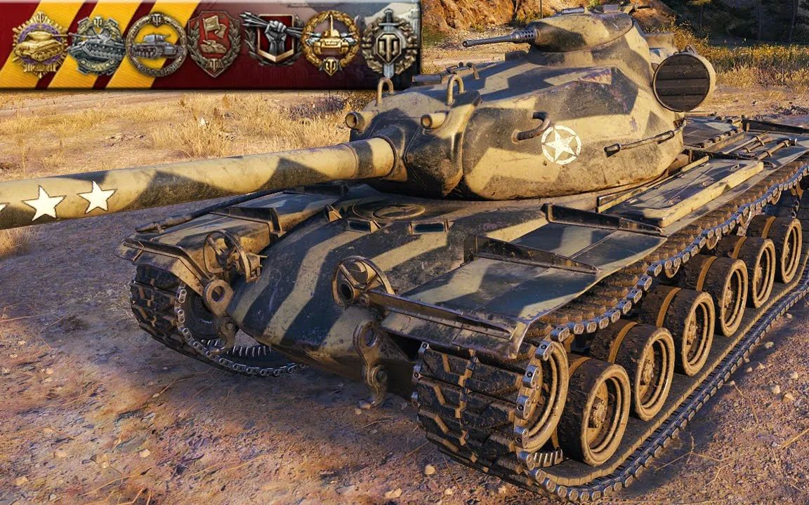 t110e5 - bunch of medals - world of tanks