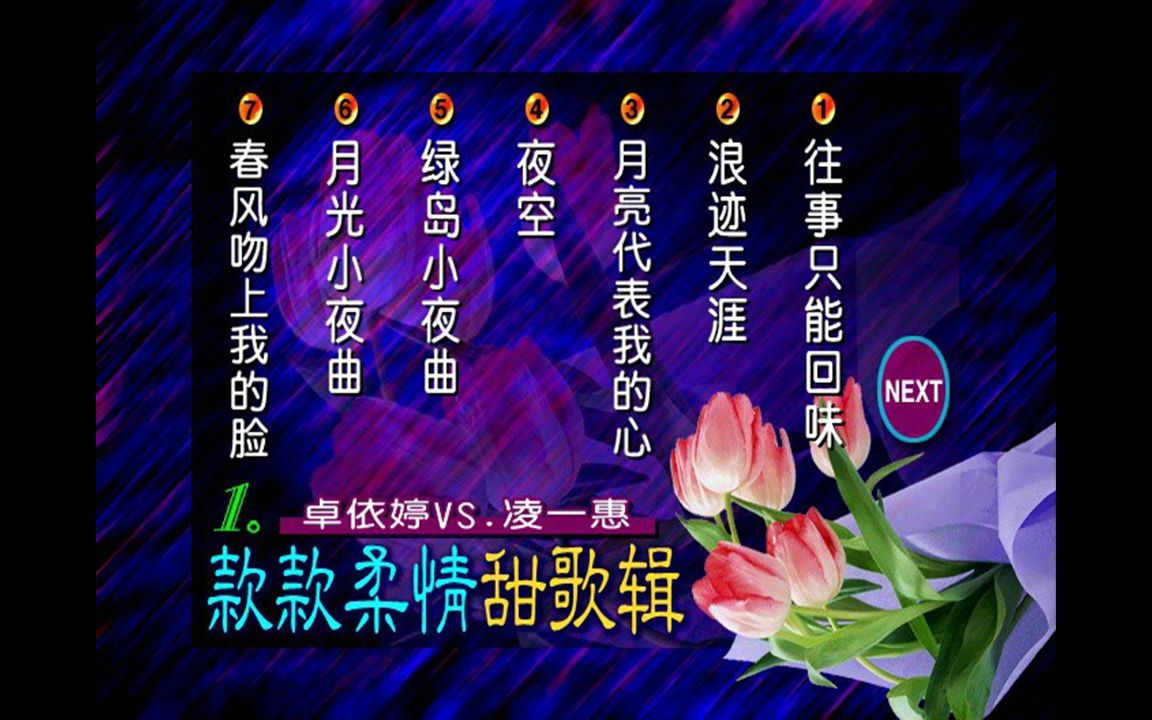 卓依婷凌一惠款款柔情1vcd影碟