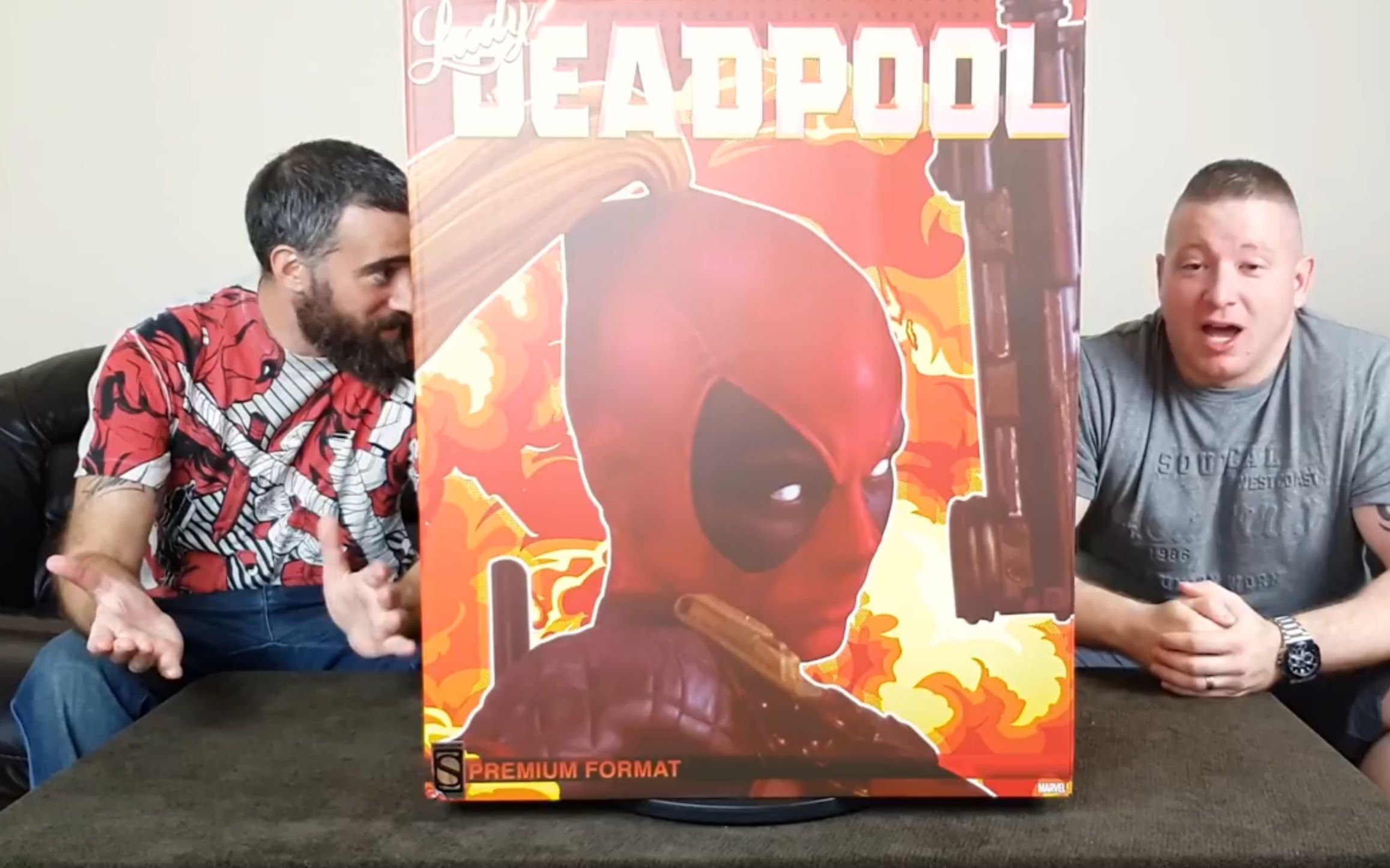 女死侍 Exclusive Lady Deadpool Premium Format Figure by Sideshow Collectibles unbox哔哩哔哩bilibili