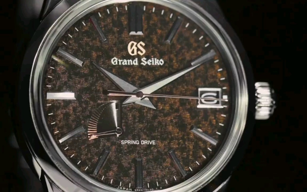 [图]Grand Seiko浮世绘（山下白雨）限量款SBGA455G