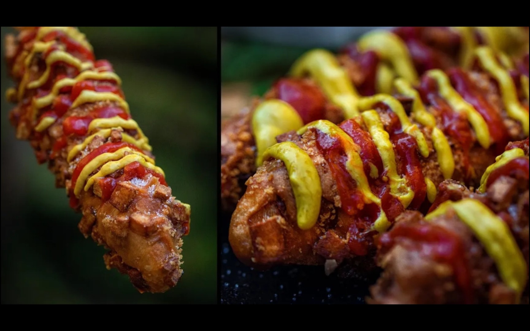 《荒野美食》韩式煎热狗93.香香香!