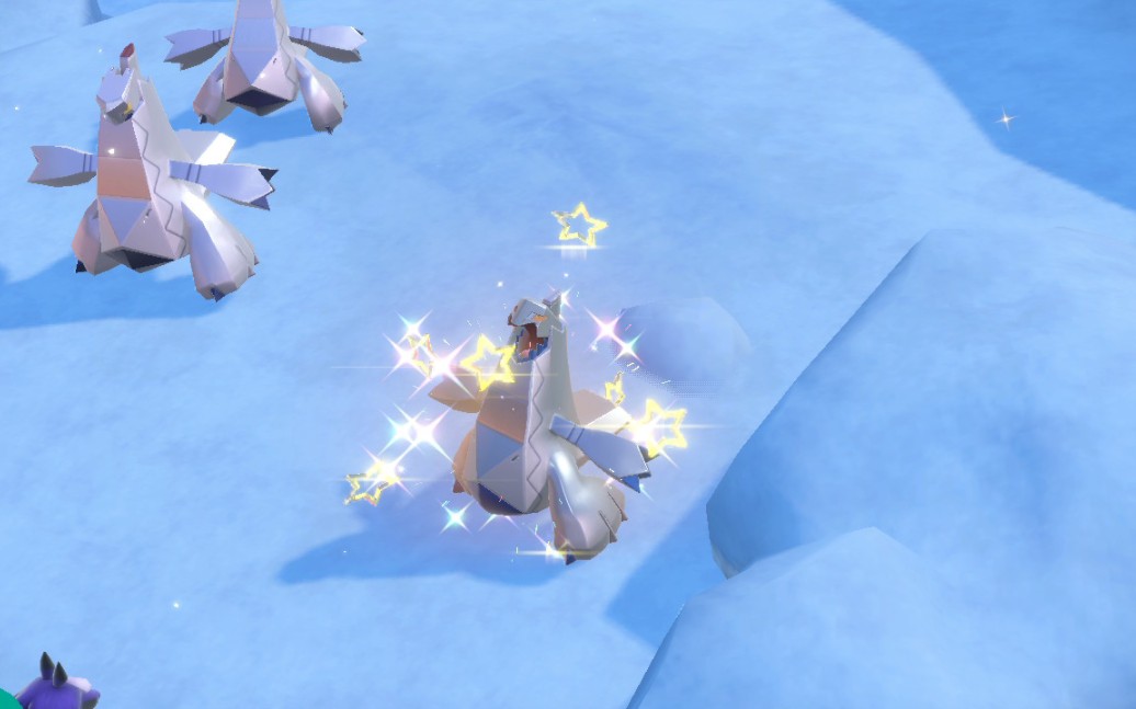 宝可梦朱紫蓝之圆盘 铝钢龙0移动数数法刷闪点位