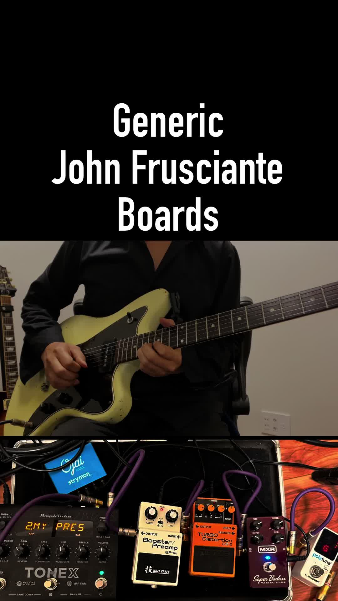 Generic John Frusciante Boards Demo Music Guitar Solo哔哩哔哩bilibili