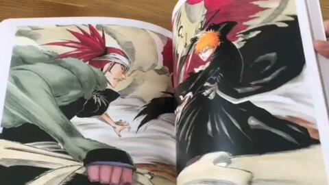 吹爆!死神官方纪念画集『BLEACHイラスト集JET』 开箱!!_哔哩哔哩_