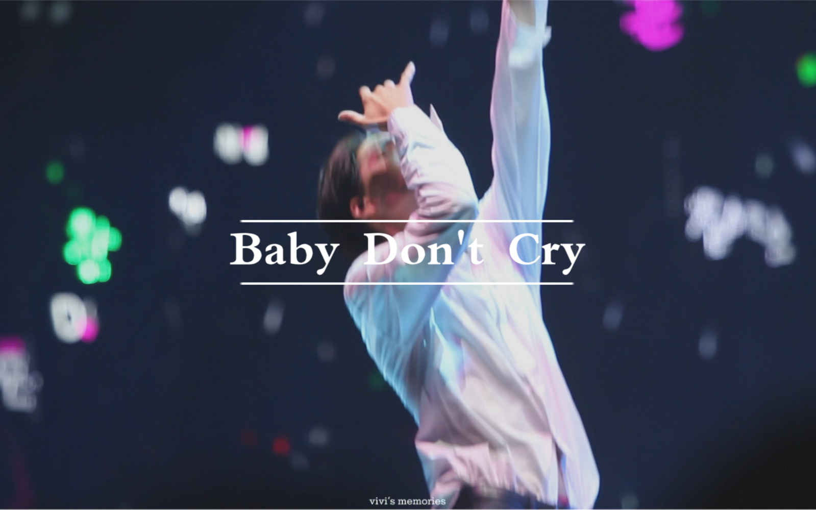 [图]【金钟仁KAI】150531二巡上海场 Baby Don't Cry直拍