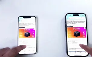 Télécharger la video: iPhone 14Pro  VS 13Mini