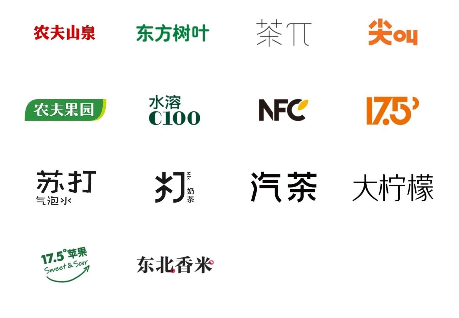 农夫山泉logo设计分析图片