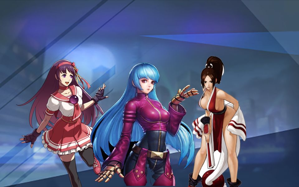 【拳皇14】麻宫雅典娜,库拉,不知火舞网战 用bc连制服对手!