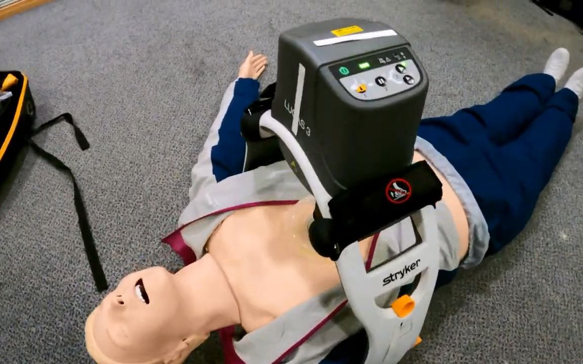 Lucas 3型自动CPR心肺复苏胸外按压仪器功能展示哔哩哔哩bilibili