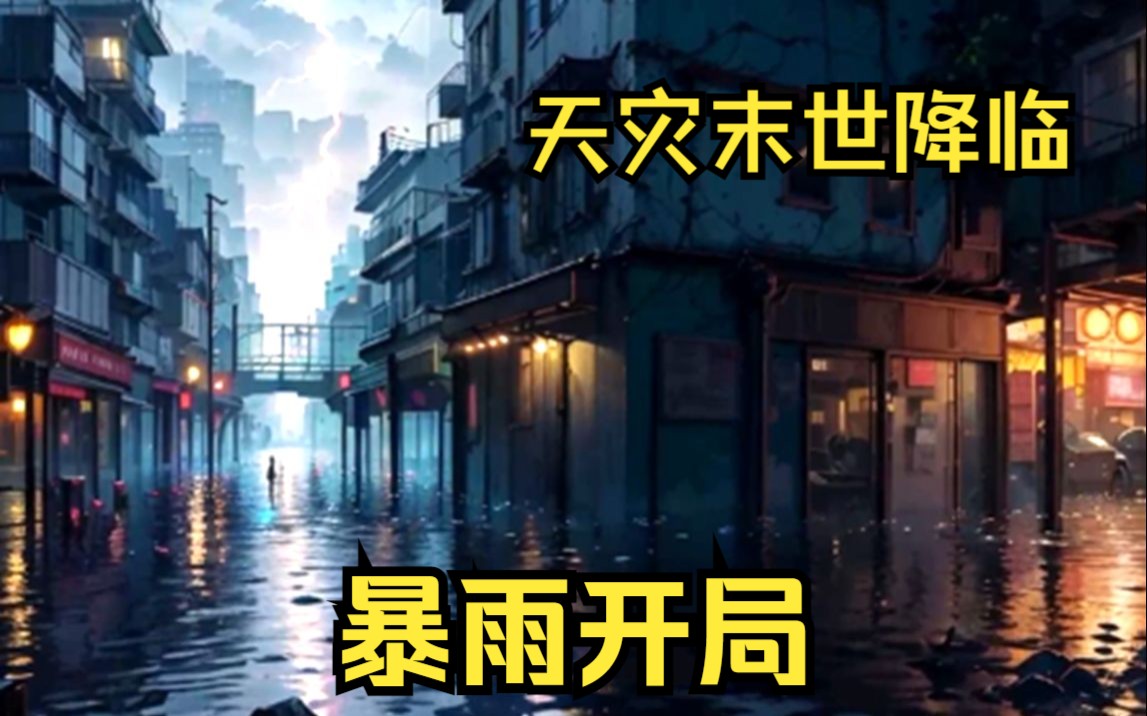 [图]【暴雨开局】天灾末世降临，我反锁了所有的门窗，关掉手机躺在了床上，此刻的我无比平静，因为就在三个月前...