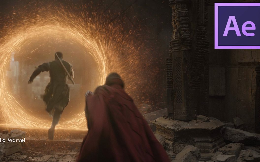 奇异博士传送门特效素材(ae素材)(获取见评论)